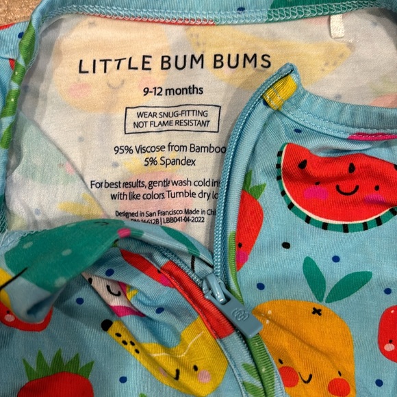 Never worn Bamboo Zipper Pajamas - Picture 2 of 3